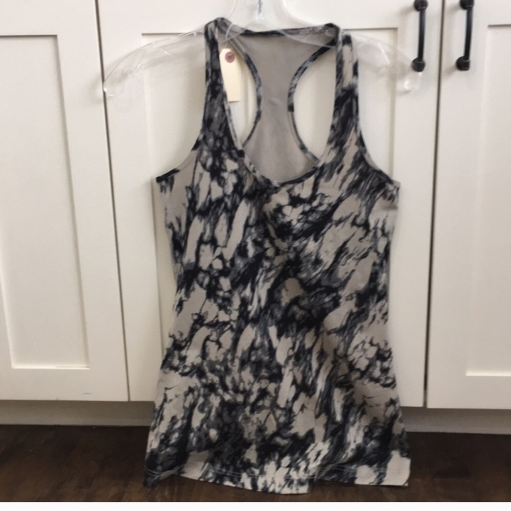Tan & Black Racerback Top Size 6
